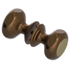 Rubinet Shower Door Knob (set) Tuscan Brass