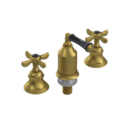 Rubinet Bidet Fitting with Spray, Diverter, and Vacum Breaker (Less Drain) Antique Brass Matt