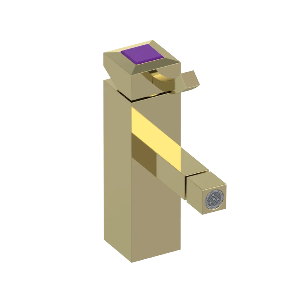 Rubinet Single Control Bidet Fitting (less drain) Gold