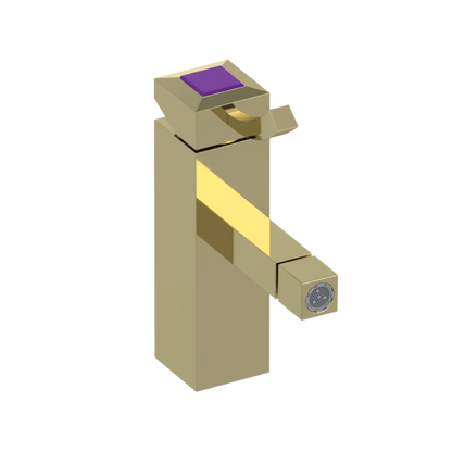 Rubinet Single Control Bidet Fitting (less drain) Gold