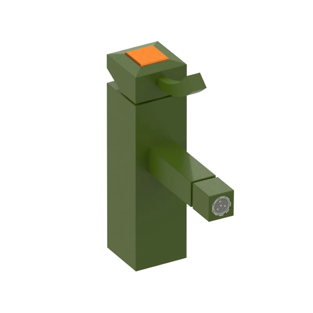 Rubinet Single Control Bidet Fitting (less drain) Green Envy