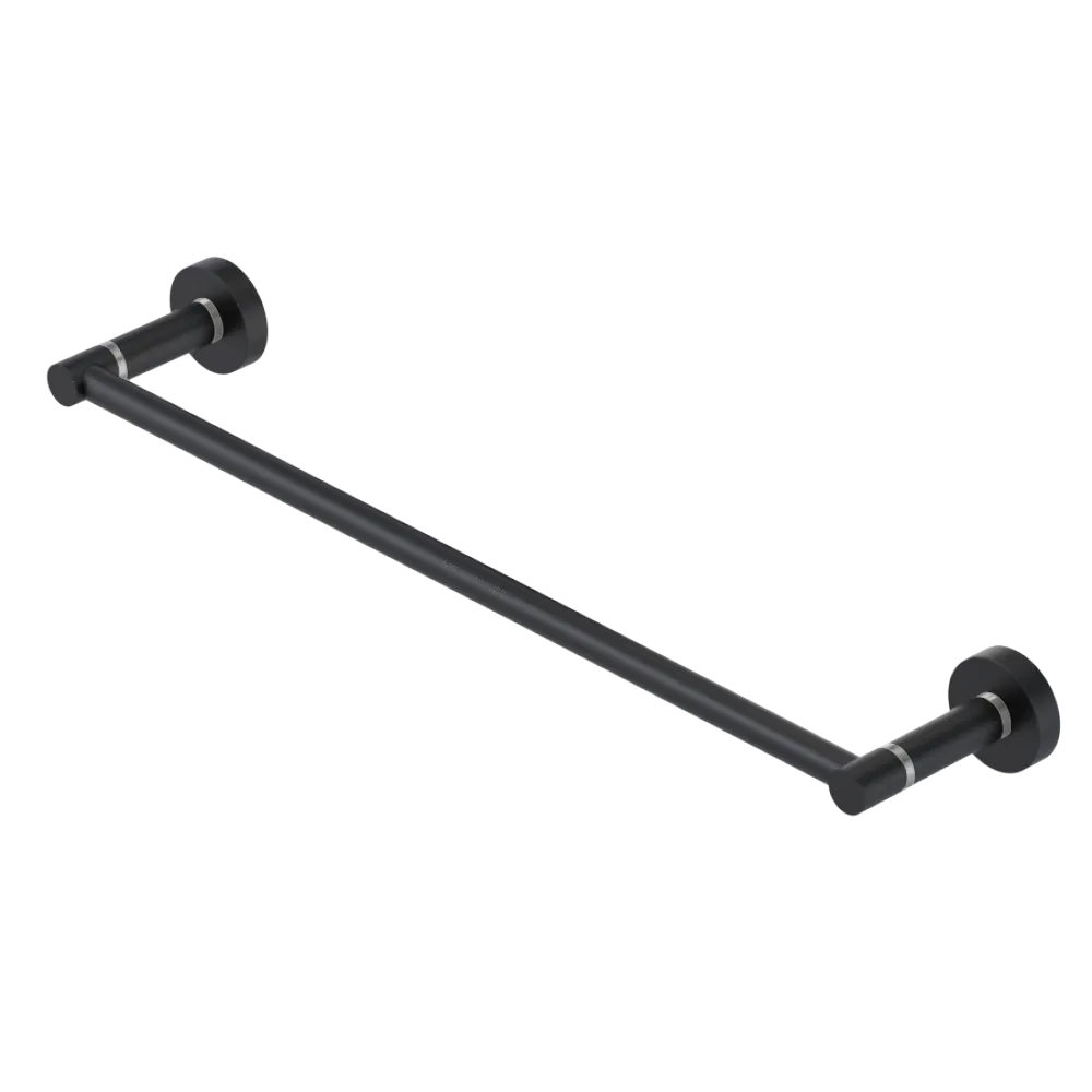 Rubinet Towel Bar 18" Matt Black
