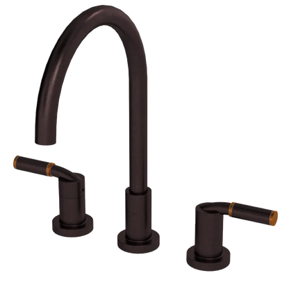 Rubinet Widespread Kitchen Set Oil Rubbed Bronze