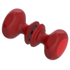 Rubinet Shower Door Knob (set) Maroon