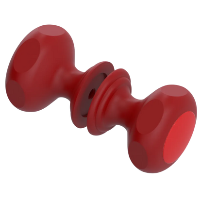 Rubinet Shower Door Knob (set) Maroon