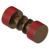 Rubinet Shower Door Knob (set) Tuscan Brass