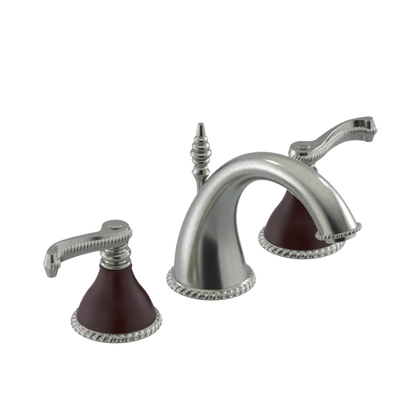 Rubinet Widespread Lav. Set. (less drain) Satin Nickel