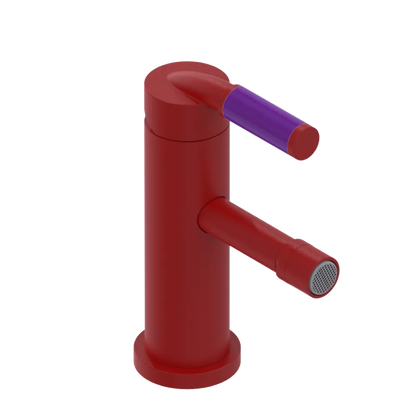 Rubinet Single Control Bidet Fitting (less drain) Maroon