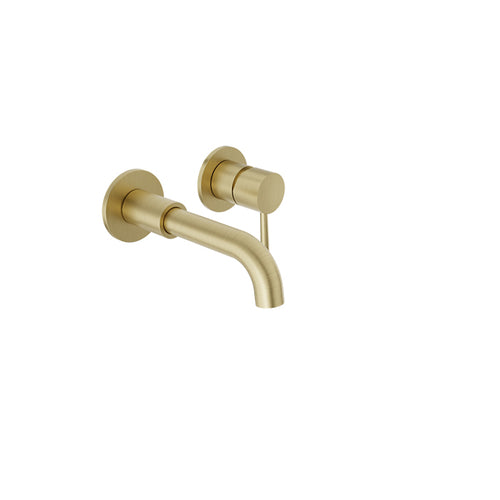 Baril Trim only for single lever wall-mounted lavatory faucet, drain not included