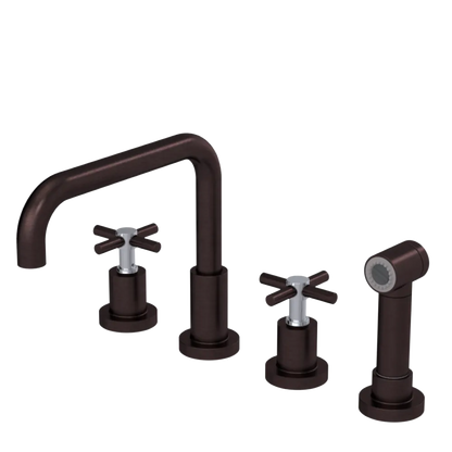 Rubinet Widespread Kitchen Set with Hand Spray Oil Rubbed Bronze
