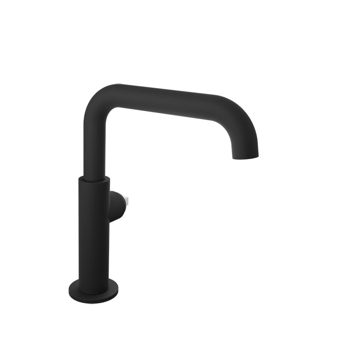 Baril Single-hole lavatory faucet (without handle), drain included