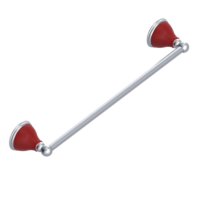 Rubinet Towel Bar 24" Satin Chrome