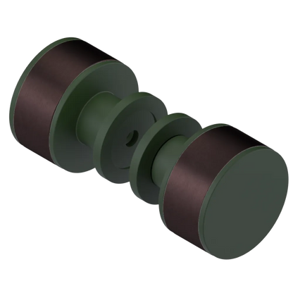 Rubinet Shower Door Knob (set) Green Envy