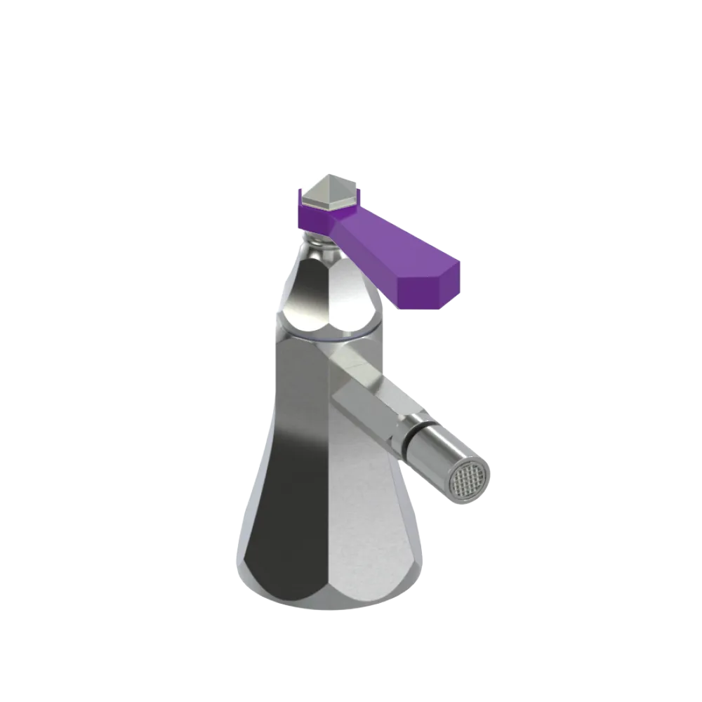 Rubinet Single Control Bidet Fitting (less drain) Satin Nickel