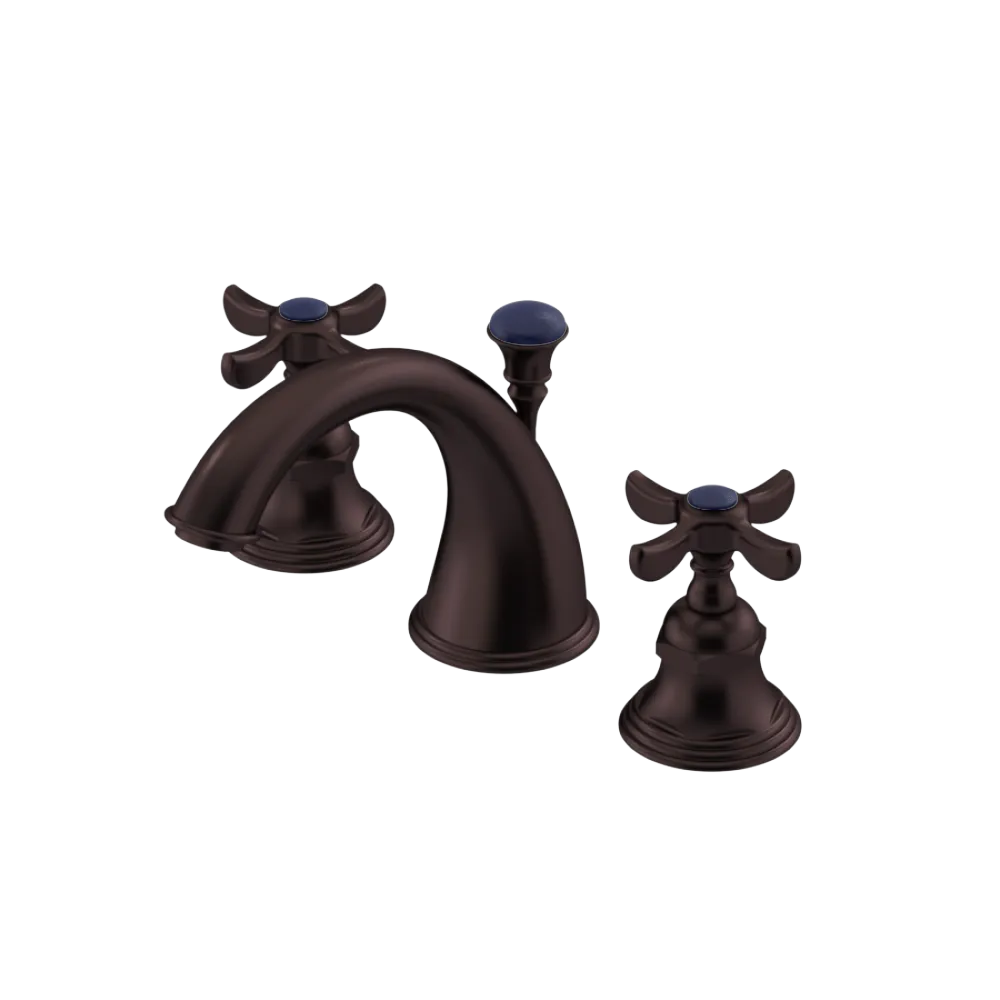 Rubinet Widespread Lav. Set. (less drain) Oil Rubbed Bronze