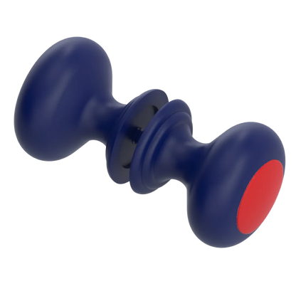 Rubinet Shower Door Knob (set) Midnight Blue