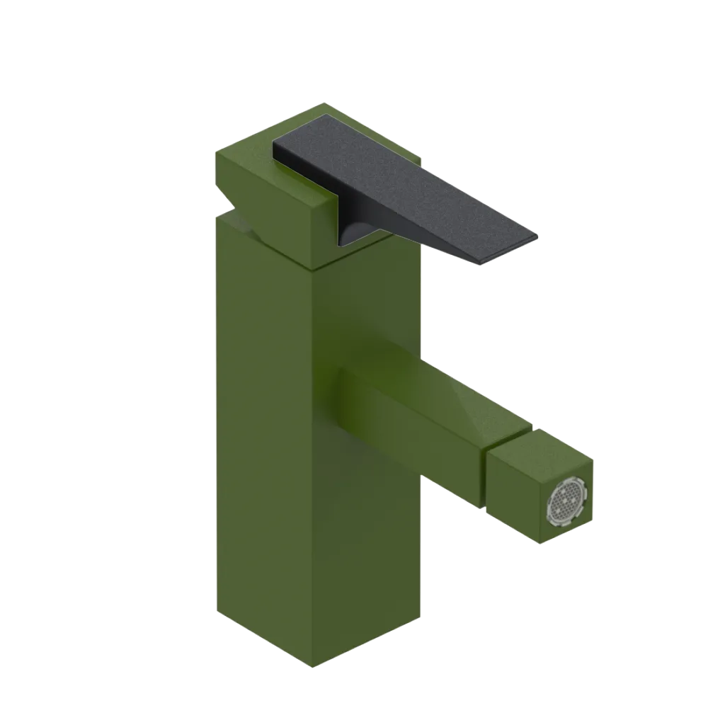 Rubinet Single Control Bidet Fitting (less drain) Green Envy