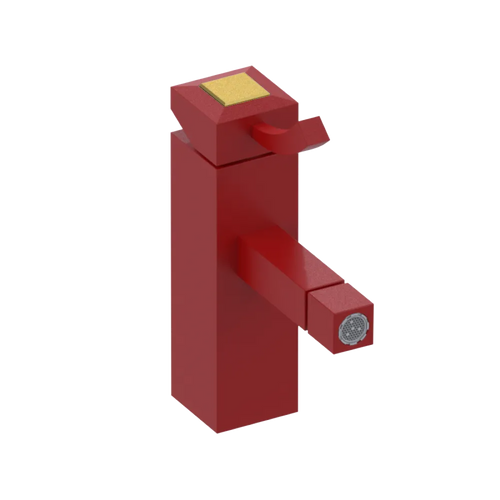 Rubinet Single Control Bidet Fitting (less drain) Maroon
