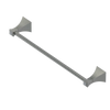 Rubinet Towel Bar 18" Satin Nickel