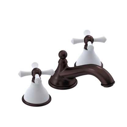 Rubinet Widespread Lav. Set. (less drain) Oil Rubbed Bronze