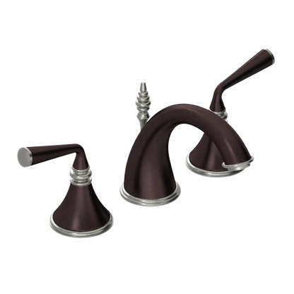 Rubinet Widespread Lav. Set. (less drain) Oil Rubbed Bronze