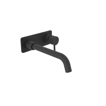 Baril Single lever wall-mounted lavatory faucet, drain not included