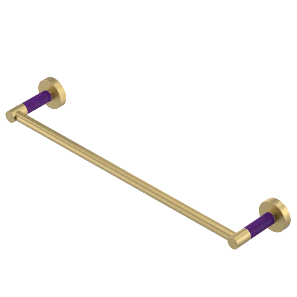 Rubinet Towel Bar 18" Satin Brass