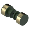 Rubinet Shower Door Knob (set) Green Envy