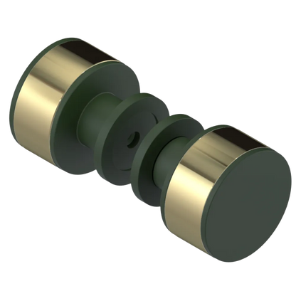 Rubinet Shower Door Knob (set) Green Envy