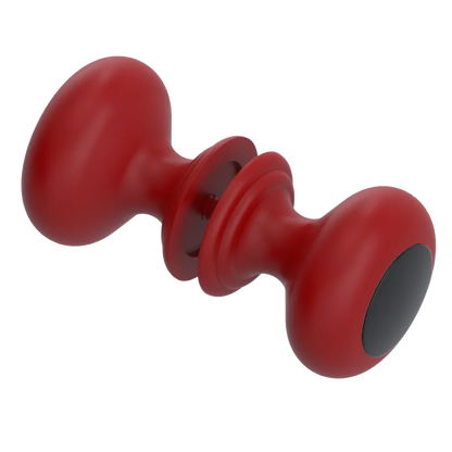Rubinet Shower Door Knob (set) Maroon