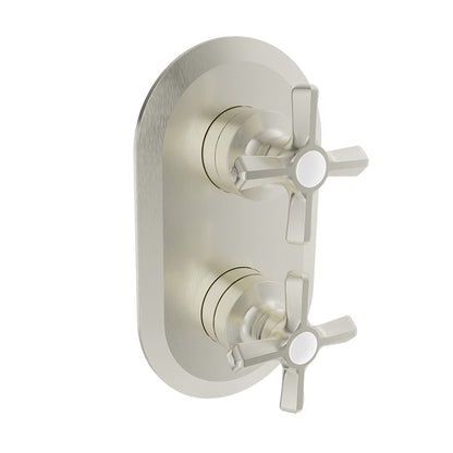Baril Complete thermostatic pressure balanced shower control valve with 3-way diverter