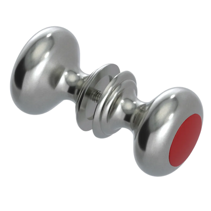 Rubinet Shower Door Knob (set) Satin Nickel