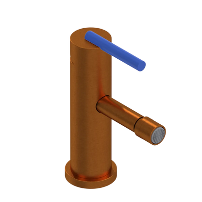 Rubinet Single Control Bidet Fitting (less drain) Antique Copper Matt