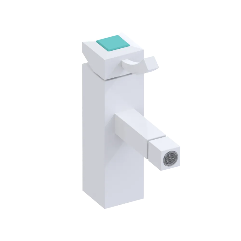 Rubinet Single Control Bidet Fitting (less drain) White