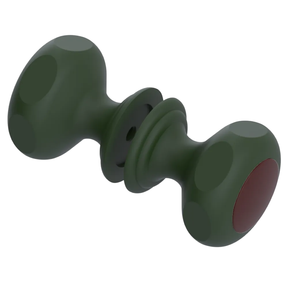 Rubinet Shower Door Knob (set) Green Envy