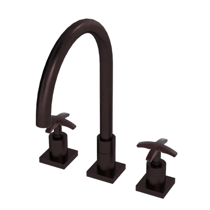 Rubinet Widespread Kitchen Set Oil Rubbed Bronze