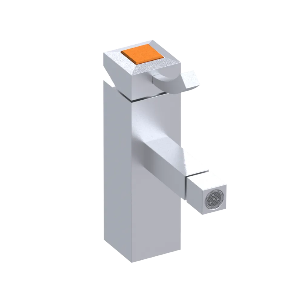 Rubinet Single Control Bidet Fitting (less drain) Satin Chrome