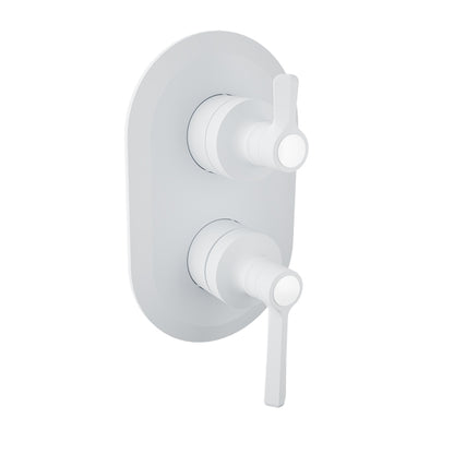 Baril Complete pressure balanced shower control valve with 2-way diverter (shared port)