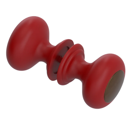 Rubinet Shower Door Knob (set) Maroon