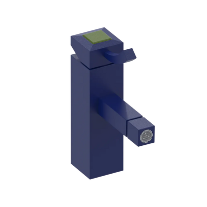 Rubinet Single Control Bidet Fitting (less drain) Midnight Blue