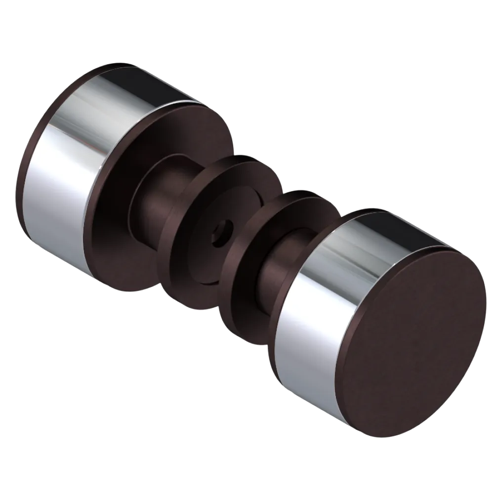 Rubinet Shower Door Knob (set) Oil Rubbed Bronze
