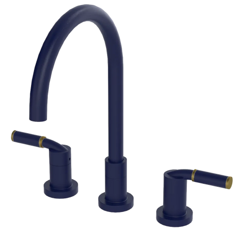 Rubinet Widespread Kitchen Set Midnight Blue