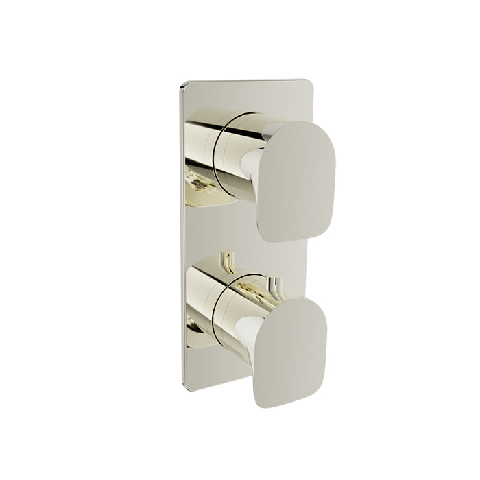 Baril Complete thermostatic pressure balanced shower control valve with 2-way diverter