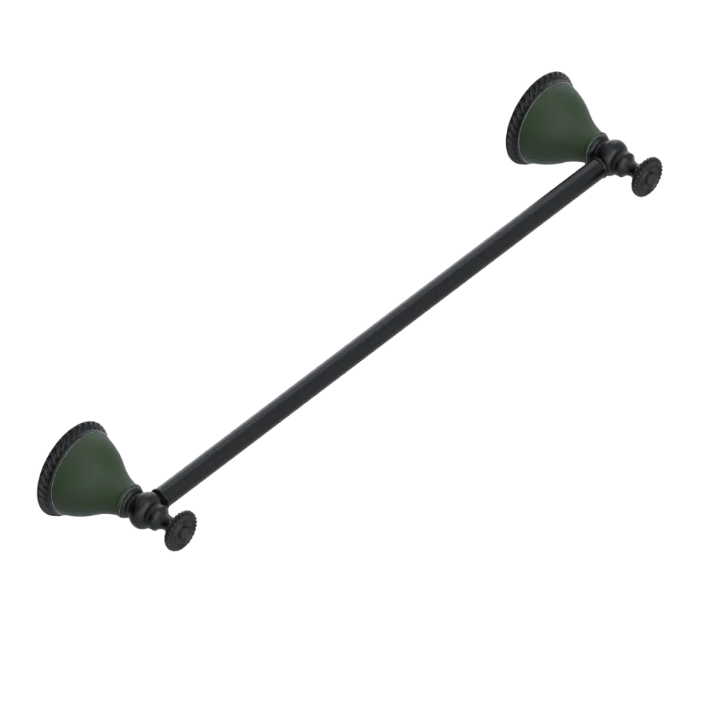Rubinet Towel Bar 24" Matt Black