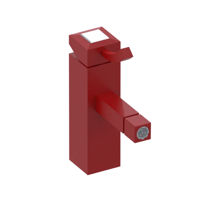 Rubinet Single Control Bidet Fitting (less drain) Maroon