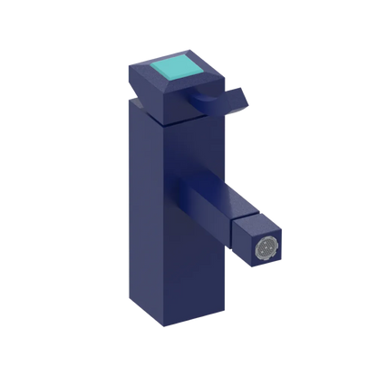 Rubinet Single Control Bidet Fitting (less drain) Midnight Blue