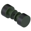 Rubinet Shower Door Knob (set) Green Envy
