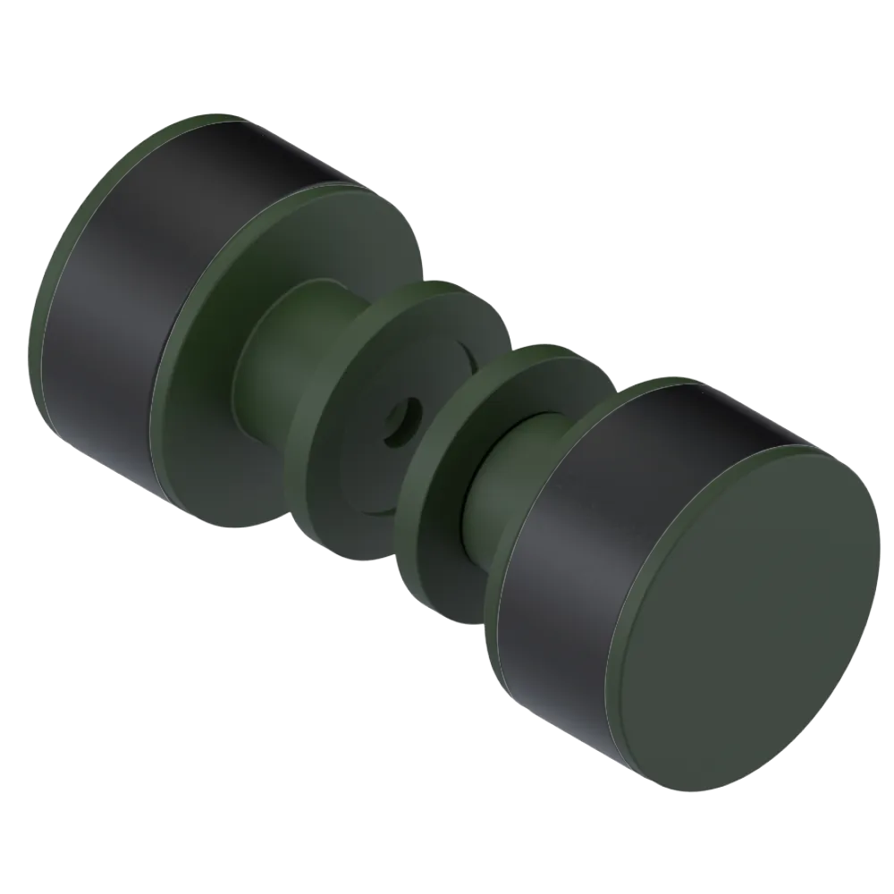 Rubinet Shower Door Knob (set) Green Envy