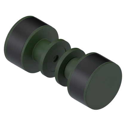 Rubinet Shower Door Knob (set) Green Envy