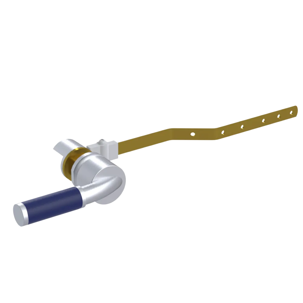 Rubinet Trip Levers Satin Chrome